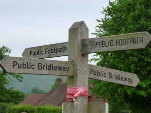 There are over 7 miles of Public Footpath on the estate, we didn't cover all of them.